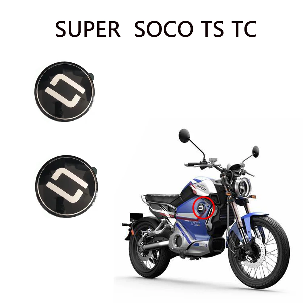 Elektrický ZA Super Soco Ts1200 Ts Lite Pro Tc Cu Motocykel Originálne pevné Štandardné Suke Vľavo a Vpravo Značka