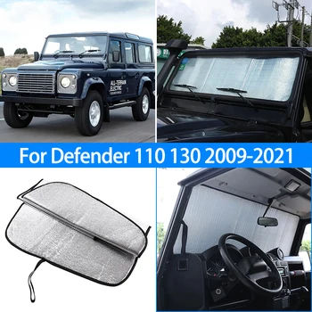 Auto Predné Sklo Slnečník,Pre Land Rover Defender 90 110 130 130 2009-2021,Termálne Opony Tieňovanie Opaľovací Krém Auto Príslušenstvo
