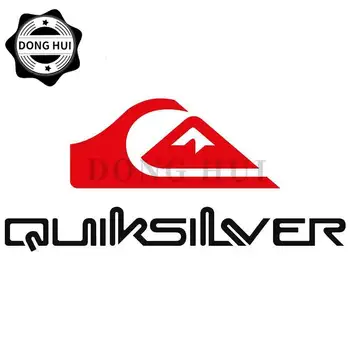Logo Quiksilver, Auto Nálepky, PVC Nepremokavé Okno Motocykel batožinového priestoru Prilba Notebook Skateboard Hrnček Odtlačkový