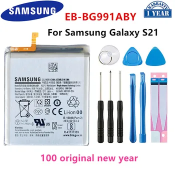 SAMSUNG Pôvodnej EB-BG991ABY 4000mAh Náhradné Batérie pre Samsung Galaxy S21 5G SM-G991B /DS G991U Batérie+Nástroje