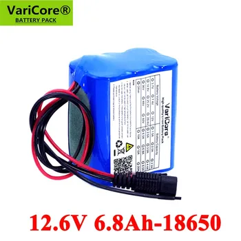 VariCore 12V 6800mAh Lítia 18650 Batériu 12,6 V Nabíjateľné batérie S PCB Ochranného plechu CCTV Kameru Monitor UES
